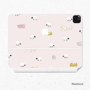 Sheep Vinyl Skin Decal for Apple Magic Keyboard iPad Pro 12.9&quot;  iPad Pro 11 2020 Top and Bottom Skin