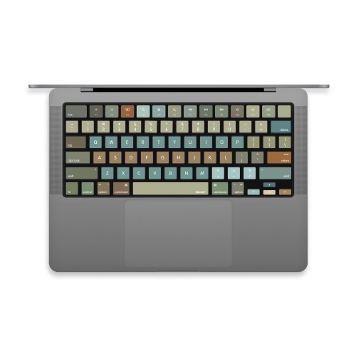 Conker Macbook Keyboard Stickers Keyboard Key's Etsy