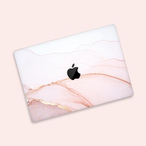 Pink Marble Keyboard MacBook Pro Touch 16 Skin MacBook Air Cover MacBook Retina 12 Protective Vinyl skin Anti Scratch Laptop Cover