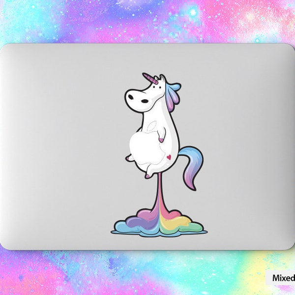 MacBook Air Skin|MacBook Air Sticker | Vinyl Decal | Laptop Stickers | MacBook Pro 15 Skin | MacBook Air 13 | MaBook Pro Retina | Unicorn