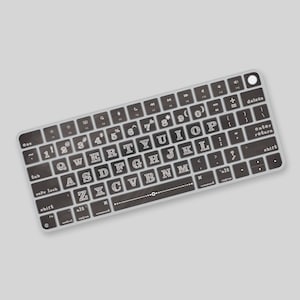 Chalkboard Keyboard Sticker for Magic Keyboard with Touch ID Model A2449 or A2450, Keyboard Decals