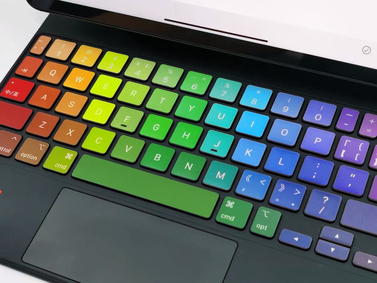 Avec le clavier Magic Keyboard, l'iPad Pro se donne des allures d'iMac