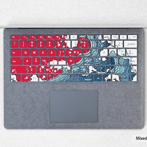 windows surface pro keyboard stickers