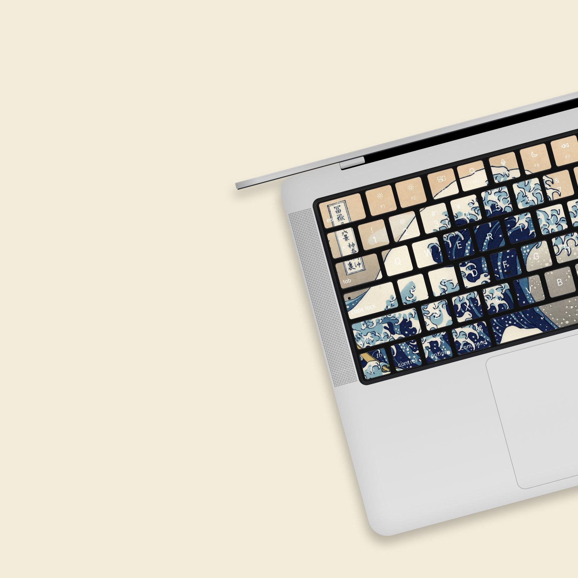 The Great Wave off Kanagaw MacBook Keyboard Cover Laptop