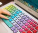 MacBook Keyboard Skin MacBook Air Keyboard Keys Skin MacBook Pro 16 Stickers Rainbow Skin 