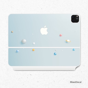 Cold Style Vinyl Skin Decal for Apple Magic Keyboard iPad Pro 12.9&quot;  iPad Pro 11 2020 Top and Bottom Skin