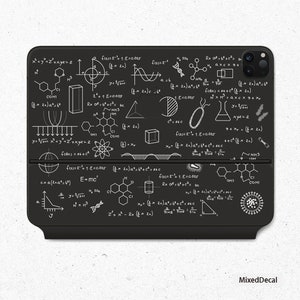 Formula Transparent Vinyl Skin Decal for Apple Magic Keyboard iPad Pro 12.9&quot;  iPad Pro 11 2020 Top and Bottom Skin