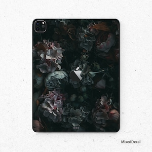 iPad 8 Decal Shade Flowers Back Sticker New Apple iPad Pro Skin iPad Sticker iPad Air 4 decal iPad Pro Skin iPad Mini