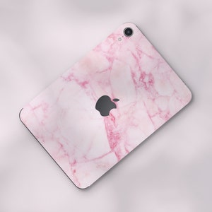 Pink Marble iPad Protective Skin – Ultra-Thin 3M Material, Easy Application, No Residue, Scratch-Resistant