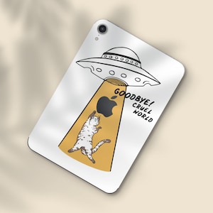 Astronaut iPad 9 Skin iPad Pro 10.5 Decal New iPad Pro decal iPad 12.9 sticker Apple iPad Mini 6 Back cover
