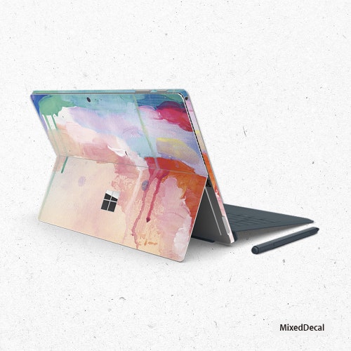 Surface Pro X Surface Pro 7 Skin Surface Pro 4 Sticker Marble Etsy
