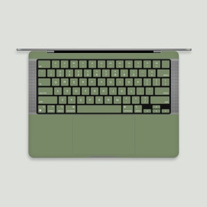 Basil Keyboard MacBook Pro Touch 16 Skin MacBook Air M2 Cover MacBook Pro 14 Protective Vinyl skin Anti Scratch Laptop Cover