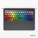 Rainbow MacBook keyboard Laptop Stickers Keyboard Decal MacBook Air 13 Vinyl Skin Kits MacBook Touch Bar MacBook Pro 16 Skin