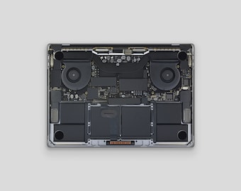 Teardown Perspective MacBook Skin, Disassembly Perspective MacBook Skin, fit MChip MacBook, Sleek Protection, Easy Apply