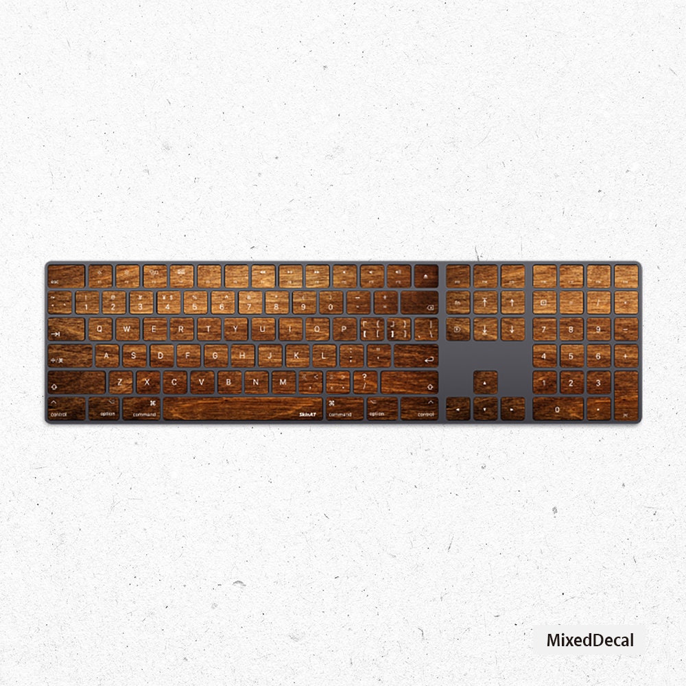 Magic Keyboard With Numeric Keypad Vinyl Stickers-wireless