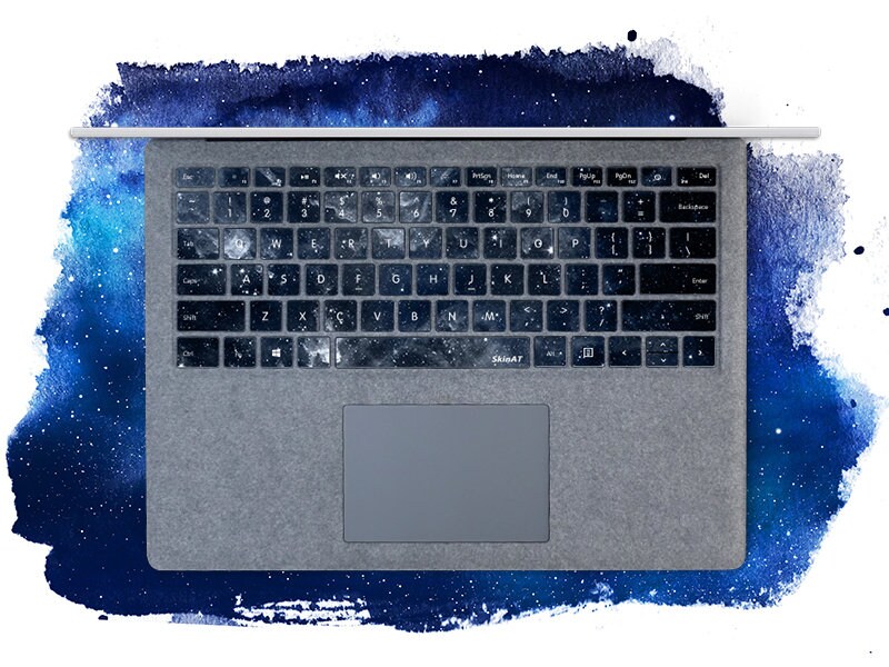 Surfacebook 2 Keyboard Stickers Surface Pro 7 Individual Keys | Etsy