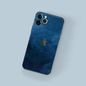 Blue iPhone 14 Pro iPhone 13 Pro Max iPhone 12 Decal New iPhone Stickers  iPhone Back Skin iPhone Vinyl Skin