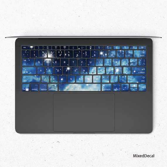 MacBook Keyboard Stickers Decal Vinyl Air Laptop Skin Monest for Mac Pro 13  15 17 