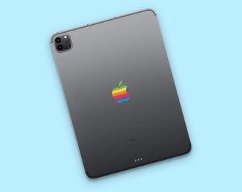 iPad 本体 Appleロゴ付き IPadまたはiPad Magic Keyboard用のレトロスタイルの鮮やかな