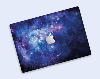 Galaktische Wunder-MacBook-Air-Schutzfolie | Sternenuniversum-inspirierte MacBook-Aufkleberfolie | Mystische Weltraum-Design-MacBook-Pro-Schutzfolie | Nebelfusions-Schutzfolie