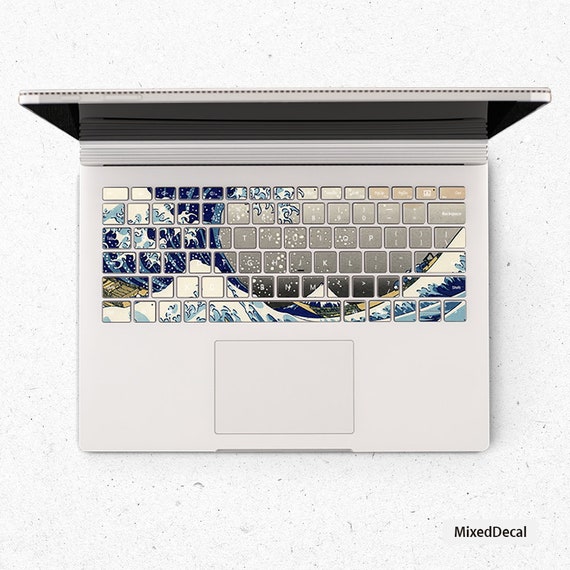 Surfacebook Keyboard Stickers Surface Pro 7 Individual Keys Etsy