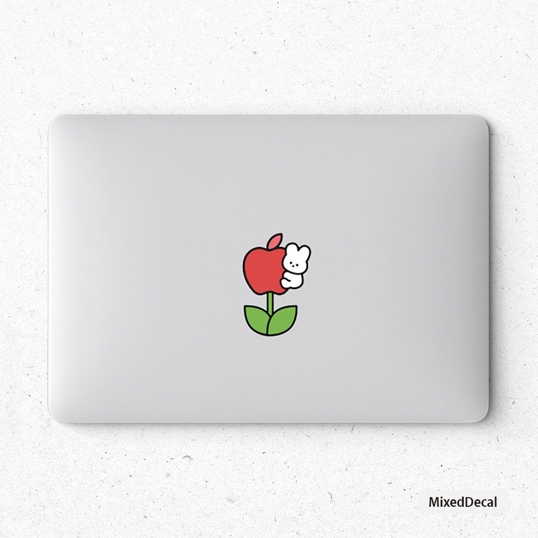 Singer Rabbit Mac Sticker Rabbit MacBook Air 13 Skin Geek Stickers MacBook Pro Decal MacBook Pro ...