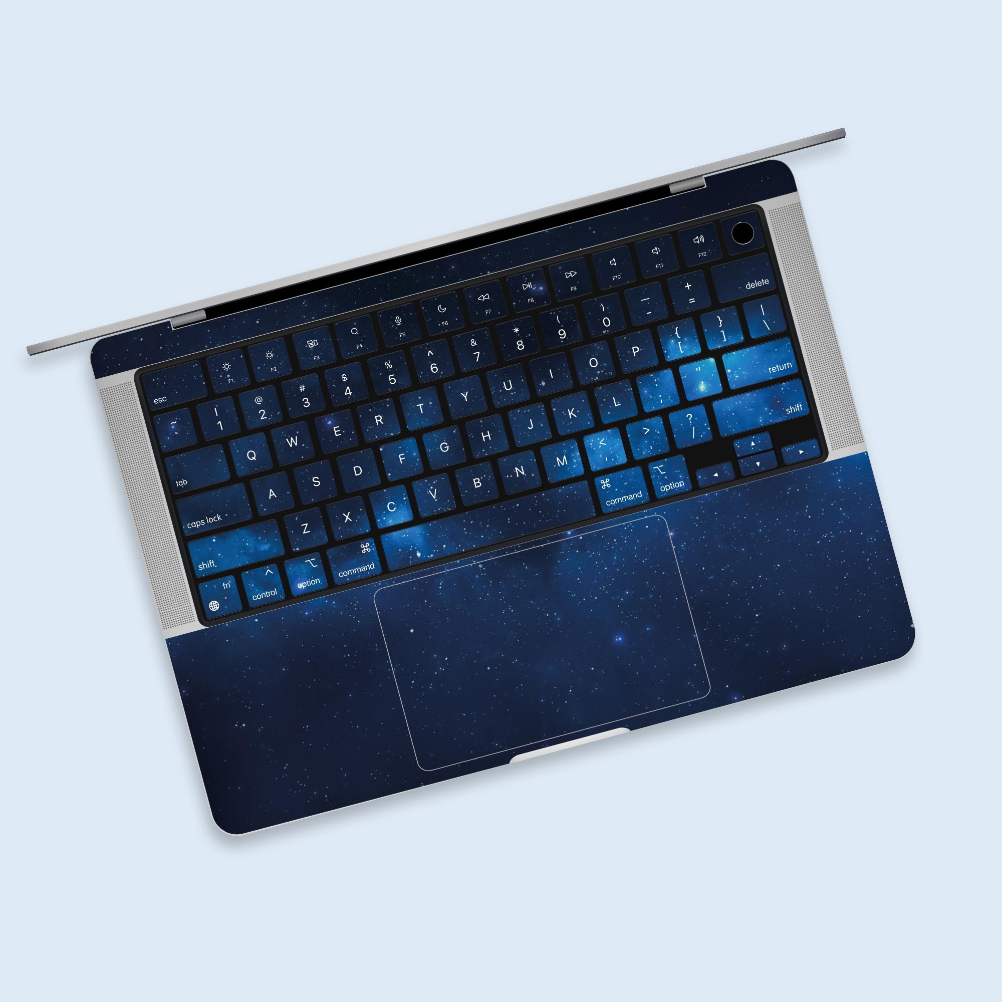 Skin Déco Pour MacBook Pro 13" Retina Touch, Motif étoilé (Stars Over Glowing Sky)