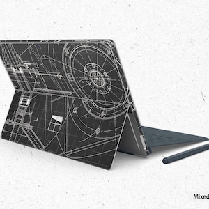 Surface Pro X Surface Pro 7 Skin Novo Surface Pro Adesivo Tablet Surface Pro 4 Decal Skin (Escolha uma versão diferente)