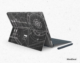 Surface Pro X Surface Pro 7 Skin New Surface Pro Sticker Tablet Surface Pro 4 Decal skin  (Choose different version)