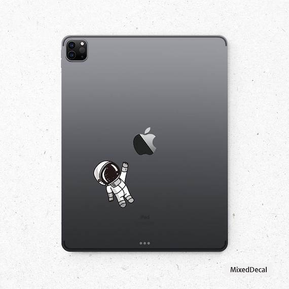 Licuar guirnalda Inducir Borrar Nuevo iPad Pro 12.9 Espalda Pegatina de astronauta - Etsy España