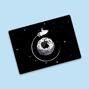 Space Travel MacBook Pro Touch 16 Skin MacBook Pro 13 Cover MacBook Air Protective Vinyl skin Anti Scratch Laptop Top and Bottom Cover