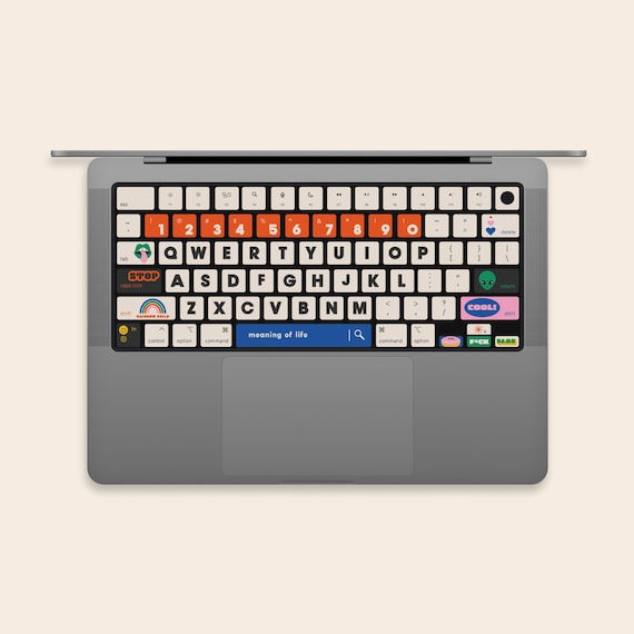 Qwerty Keyboard Stickers For Laptop