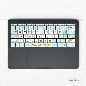 Small Tiger MacBook keyboard Stickers Keyboard Decal MacBook Air 13 Vinyl Skin Kits MacBook Pro 14 keyboard individual stickers