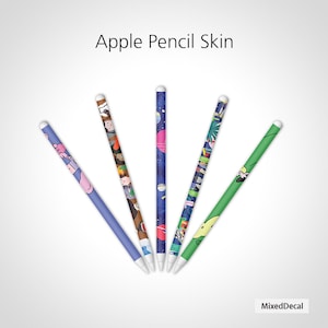 Due deformazioni Apple Pencil Skin Art Decalcomania in vinile Avery di alta qualità disponibile per Apple Pencil 1 o 2 Gen Artist