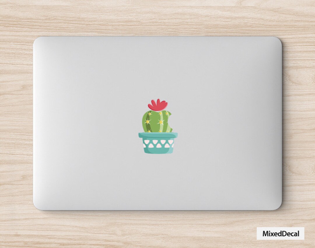 Cacti Macbook Stickers Macbook Air Decals Macbook Pro 15 Skin Etsy