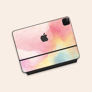 Pink Vinyl Skin Decal for Apple Magic Keyboard iPad Pro 12.9&quot;  iPad Pro 11 2020 Top and Bottom Skin