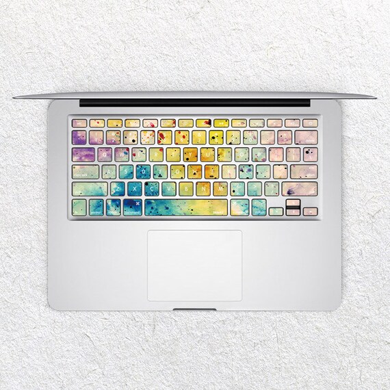 Bunte Punkte Tastatur Aufkleber Laptop Tastatur Cover Vinyl Etsy
