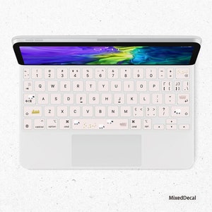 iPad Magic Keyboard Keys Skin iPad Pro 12.9 iPad Pro 11 Sheep Individual Stickers