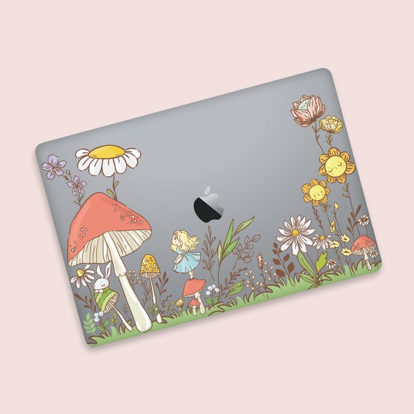 Clear MacBook Air 13 Alice's Wonderland Sticker MacBook Retina 13 Sticker Mac Decal MacBook Pro 15 Skin Transparent Laptop Cover