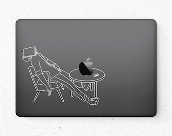 MacBook Air 13 I am fine Decal MacBook Skin MacBook Retina 13 Sticker Mac Decal Pro 15 Skin Transparent Full Cover MacBook Pro 14 skin