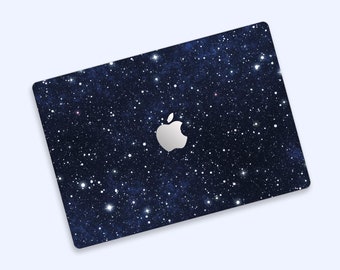 Kosmische Schönheit MacBook Pro-Schutzfolie | Universum-Design MacBook Pro-Schutzfolie | Funkelndes Sternenmuster MacBook Air-Aufkleber | Traumhafte Galaxie-MacBook-Schutzfolie
