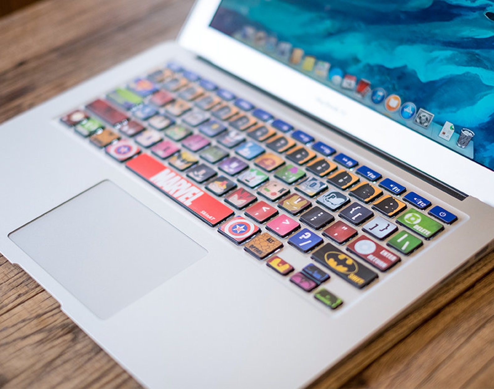 Macbook Keyboard Keys Skin Pro 13 2020 Stickers Macbook Retina Etsy