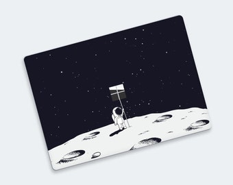 Adhesivo de piel para Microsoft Surface Book, diseño de bandera lunar, para Surface Laptop 3, adhesivo superior para Surface Book, protector de calcomanía para Surface Laptop 2