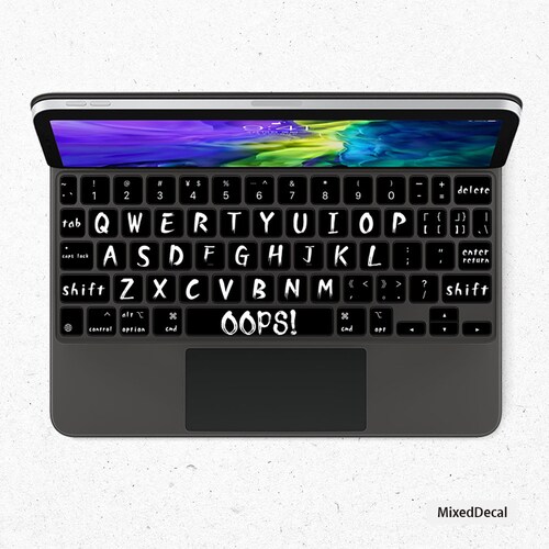 Ipad Magic Keyboard Keys Skin Ipad Pro 12.9 Ipad Pro 11 Etsy