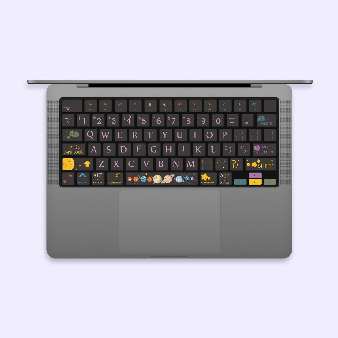 Galaxy Keyboard Stickers Laptop Keyboard Cover Vinyl MacBook Keyboard Decal Air Skin Kits