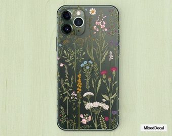 iPhone 14 Pro Clear Sticker iPhone 13 Pro Max Clear cover New iPhone  12 Stickers Garden Decals Apple Decal iPhone clear sticker