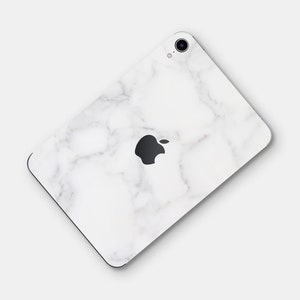 iPad 8 New iPad Pro 12.9 2020 sticker White Marble iPad Mini decal iPad Pro 11 2020 Skin iPad Air 4