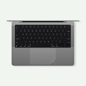 a black and white photo of a laptop keyboard