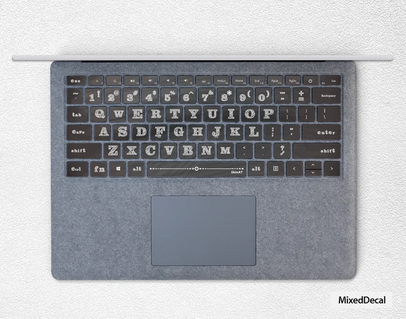SurfaceBook 2 Keyboard Stickers individual keys Decal Surface Etsy