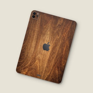 Natural Wood Texture iPad Pro Protective Skin | Warm Brown Hues iPad Air Skin | Rustic Design iPad Pro Decal | Classic Style iPad Skin